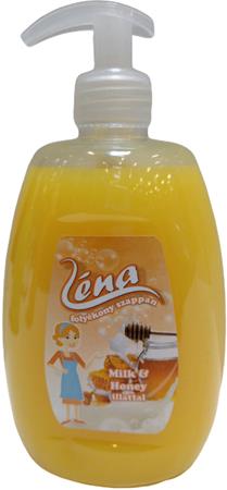 Folyékony szappan, 500 ml, "Léna", tej és méz